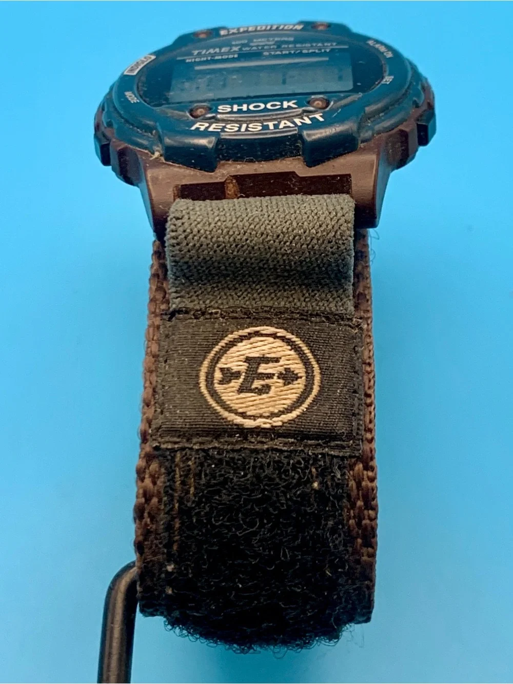 TIMEX EXPEDITION SHOCK Men’s Vintage 1997 Digital Watch Indiglo Working New Batt
